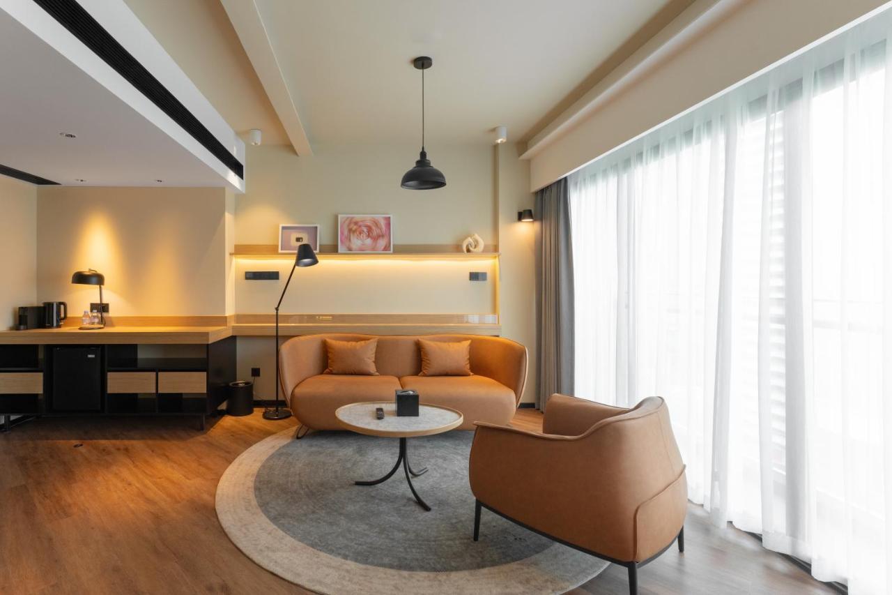Mia Hotel - Shanghai Xuhui Jiaotong University المظهر الخارجي الصورة