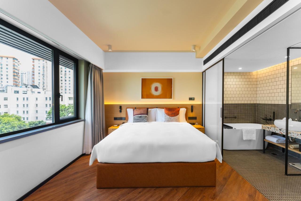 Mia Hotel - Shanghai Xuhui Jiaotong University المظهر الخارجي الصورة