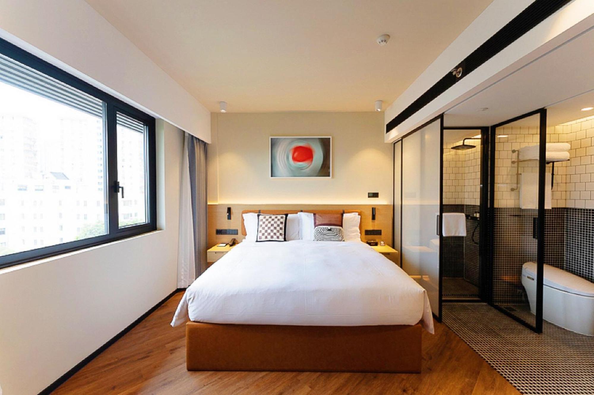 Mia Hotel - Shanghai Xuhui Jiaotong University المظهر الخارجي الصورة